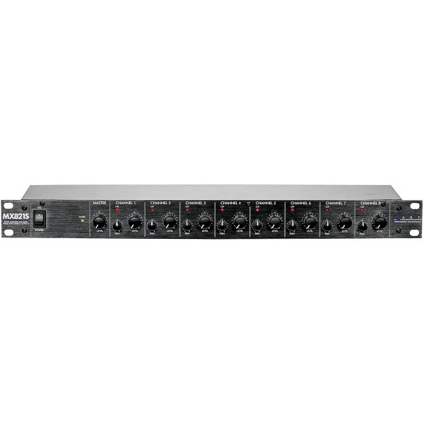 Main product image for ART MX821S 8-Channel Rack Mount Mic / Line Mixer 245-8690